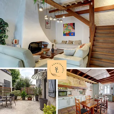 Charme Authentique A - Authentic Charm In - 120m2 Of Comfort-6 Personnes Corbas